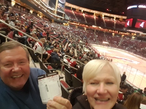 Paul attended Arizona Coyotes vs. Dallas Stars - NHL on Feb 1st 2018 via VetTix 