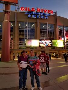 DEAN attended Arizona Coyotes vs. Dallas Stars - NHL on Feb 1st 2018 via VetTix 