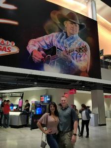 Tracy attended George Strait - Live in Vegas - Friday Night on Feb 2nd 2018 via VetTix 