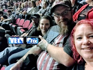 The Carman Family attended Kid Rock With a Thousand Horses - American Rock N' Roll Tour on Feb 3rd 2018 via VetTix 