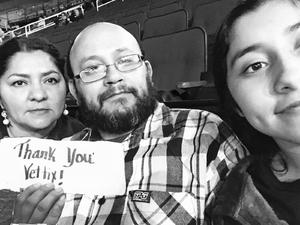 lupe attended Kid Rock With a Thousand Horses - American Rock N' Roll Tour on Feb 3rd 2018 via VetTix 