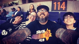 Julian attended Phoenix Suns vs. San Antonio Spurs - NBA on Feb 7th 2018 via VetTix 