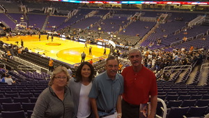 Doug attended Phoenix Suns vs. San Antonio Spurs - NBA on Feb 7th 2018 via VetTix 