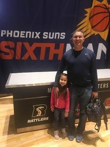 Michael attended Phoenix Suns vs. San Antonio Spurs - NBA on Feb 7th 2018 via VetTix 