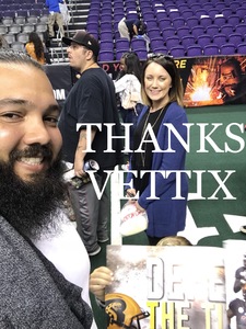 Justin attended Arizona Rattlers vs. Sioux Falls Storm - IFL on Feb 25th 2018 via VetTix 