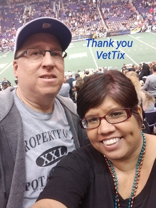 Monica attended Arizona Rattlers vs. Sioux Falls Storm - IFL on Feb 25th 2018 via VetTix 