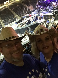 Anthony attended Brad Paisley - Weekend Warrior World Tour With Dustin Lynch, Chase Bryant and Lindsay Ell on Feb 22nd 2018 via VetTix 