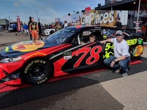 Toby attended 2018 TicketGuardian 500 - Monster Energy NASCAR Cup Series on Mar 11th 2018 via VetTix 