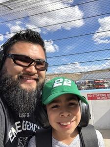 Daniel attended 2018 TicketGuardian 500 - Monster Energy NASCAR Cup Series on Mar 11th 2018 via VetTix 
