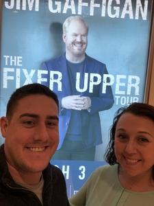 Ryan attended Jim Gaffigan - the Fixer Upper on Mar 4th 2018 via VetTix 