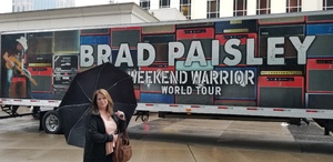 Thomas attended Brad Paisley - Weekend Warrior World Tour With Dustin Lynch, Chase Bryant and Lindsay Ell on Apr 6th 2018 via VetTix 