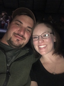 Swilcher attended Brad Paisley - Weekend Warrior World Tour With Dustin Lynch, Chase Bryant and Lindsay Ell on Apr 6th 2018 via VetTix 