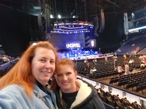 Rebecca attended Brad Paisley - Weekend Warrior World Tour With Dustin Lynch, Chase Bryant and Lindsay Ell on Apr 6th 2018 via VetTix 