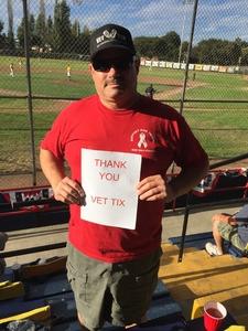 Vallejo Admirals vs. San Rafael Pacifics - MiLB - Military Appreciation Night