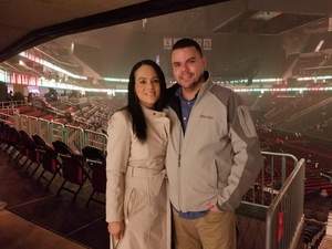 Wil attended Bon Jovi - This House is not for Sale Tour - Sunday Night on Apr 8th 2018 via VetTix 