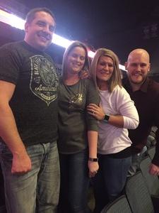 Adam attended Brad Paisley - Weekend Warrior World Tour With Dustin Lynch, Chase Bryant and Lindsay Ell on Apr 7th 2018 via VetTix 