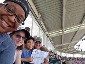 Reese attended Cleveland Indians vs. Houston Astros - MLB on May 27th 2018 via VetTix 