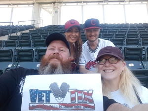 Jackie attended Cleveland Indians vs. Houston Astros - MLB on May 27th 2018 via VetTix 