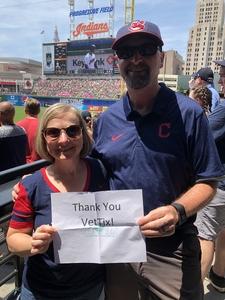 Larry attended Cleveland Indians vs. Houston Astros - MLB on May 27th 2018 via VetTix 