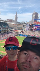 meaghan attended Cleveland Indians vs. Houston Astros - MLB on May 27th 2018 via VetTix 