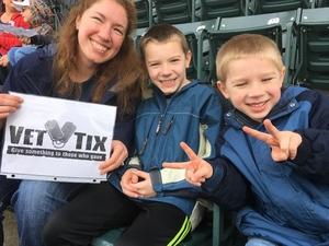 Katharine attended Cleveland Indians vs. Kansas City Royals - MLB on May 13th 2018 via VetTix 