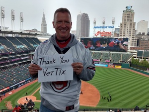 Rob attended Cleveland Indians vs. Kansas City Royals - MLB on May 13th 2018 via VetTix 