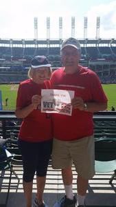 Donald attended Cleveland Indians vs. Tampa Bay Rays - MLB on Sep 2nd 2018 via VetTix 