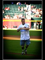 Throw out 1st pitch for AZ DBacks 2011 Home Game