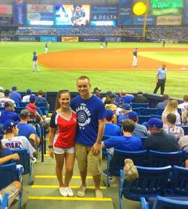 Chicago Cubs game in Tampa Bay