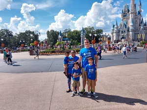 To take my family to Disney World