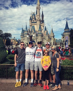 Disney World - Post Deployment with my family