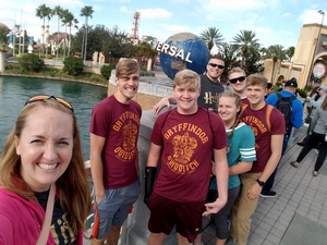 Harry Potter World After Deployment for family of seven.