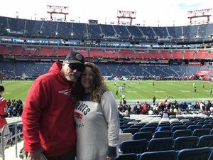 Watching the Patriots in Nashville