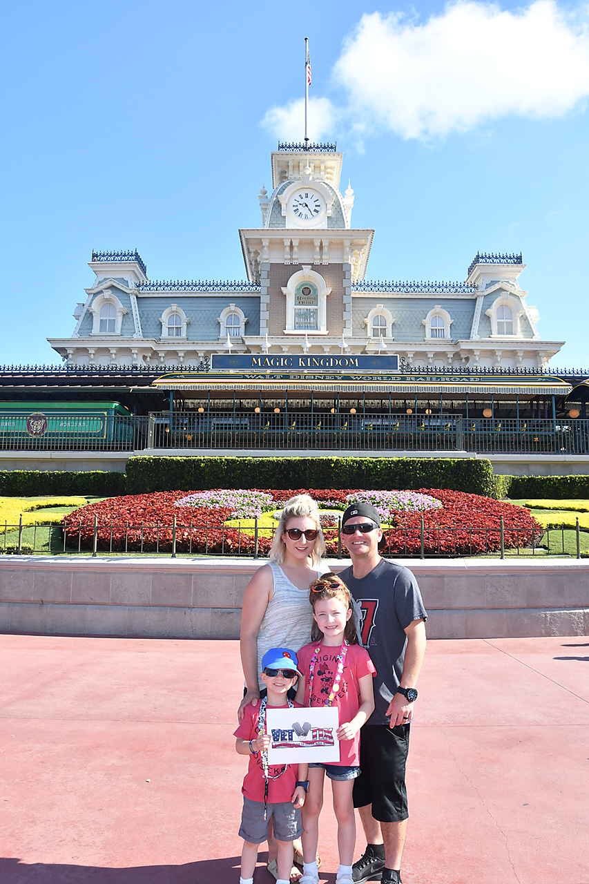 Post-deployment Disney World Park Hopper Plus for a dream come true family vacation