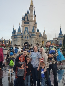 Disney World my family for Christmas