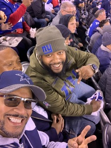 Cowboys at Giants Football Game 