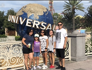 Post Deployment Family Universal Orlando FL 