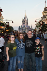 Disney World trip after final deployment