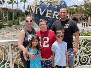 Family Trip to Universal Studios, Orlando