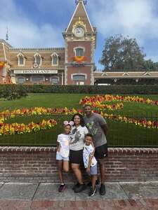 Disneyland with family